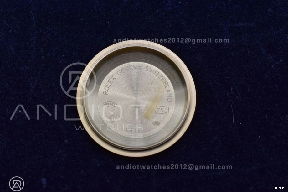 Diamond 904L QF with on vr3255 Dial (Gain Bracelet V5 YG Gold 36 Best Weight) DayDate Edition Steel President Stick 0425